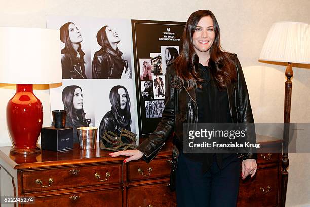 Actress Liv Tyler is seen ahead of the GQ Men of the year Award 2016 at Soho House on November 10, 2016 in Berlin, Germany.