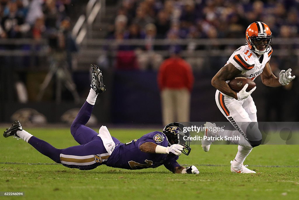 Cleveland Browns v Baltimore Ravens