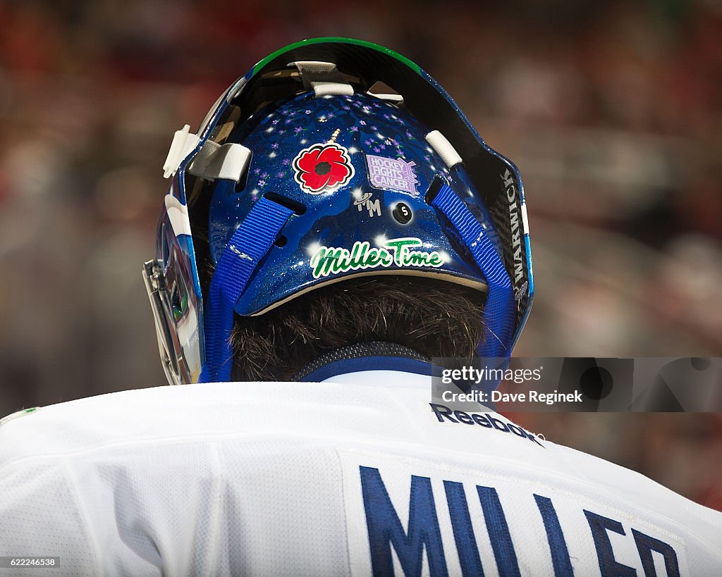 Vancouver Canucks v Detroit Red Wings