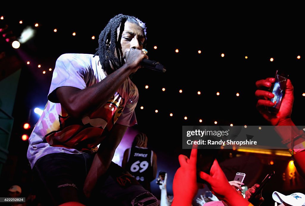 Meechie Rapper Meechy Darko of Flatbush Zombies performs onstage at MTV's... News ...