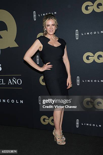 Host Rebecca de Alba attends the GQ Men Of The Year Awards 2016 at Torre Virrelles on November 9, 2016 in Mexico City, Mexico.