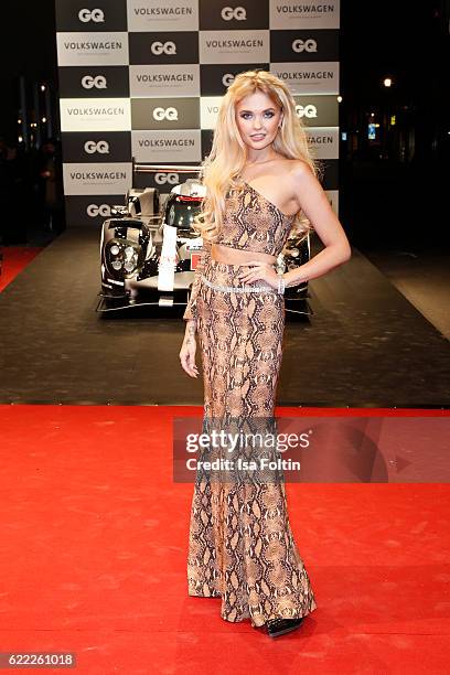 Model and fashion designer Bonnie Strange attends the GQ Men of the year Award 2016 at Komische Oper on November 10, 2016 in Berlin, Germany.