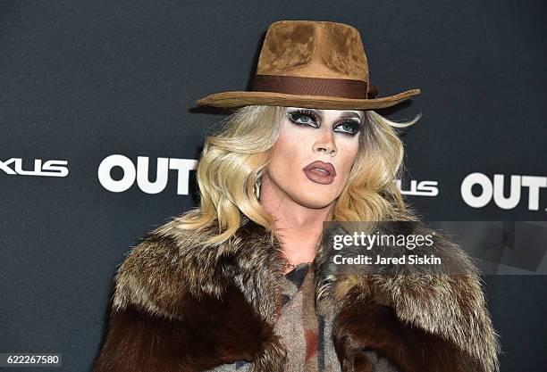 Pearl attends The OUT100 2016 Gala at Metropolitan West on November 10, 2016 in New York City.