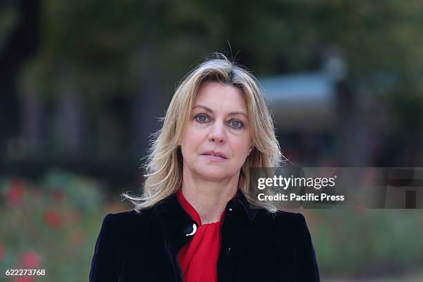 Italian actress Margherita Buy during Photocall of "Come diventare grandi nonostante i genitori", new film produced by Disney Italia.