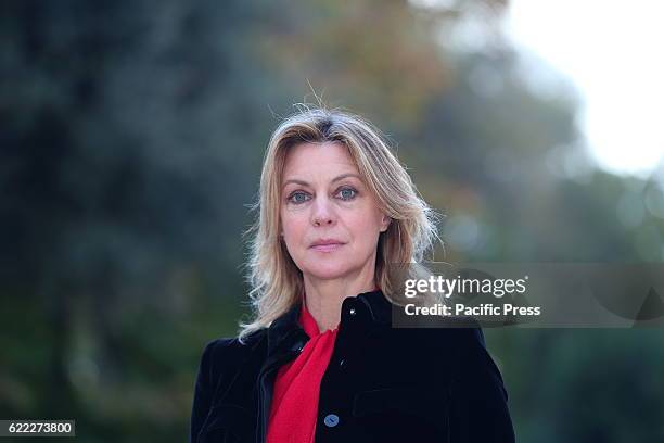 Italian actress Margherita Buy during Photocall of "Come diventare grandi nonostante i genitori", new film produced by Disney Italia.