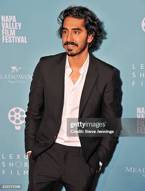 Actor Dev Patel attends his Trailblazer Celebrity Tribute at the 6th Annual Napa Valley Film Festival at the Lincoln Theatre on November 10, 2016 in...