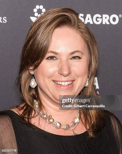 Chess Grandmaster Judit Polgar attends the 2016 World Chess Championship Match Opening Ceremony at The Plaza Hotel on November 10, 2016 in New York...