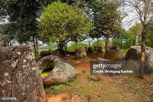 The Plain of Jars consists of thousands of stone jars scattered around the upland valleys and the lower foothills of the central plain of the...