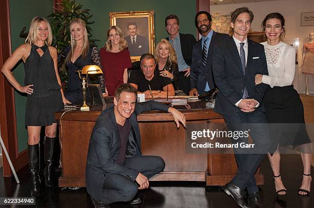 Young and The Restless cast: Sharon Case, Eileen Davidson, Lauralee Bell, Eric Braeden, Melody Thomas Scott, Christian LeBlanc, Peter Bergman,...