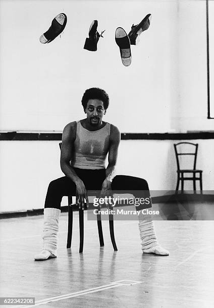 American actor, singer, dancer, and choreographer Gregory Hines, circa 1985.