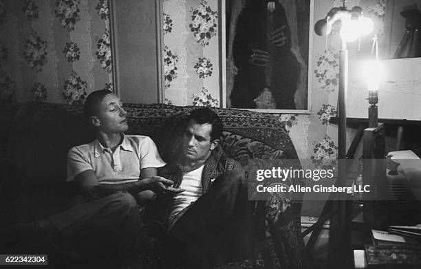 William Burroughs & Jack Kerouac - NYC Fall 1953; "But Jack I've told you over and over, if you continue your present pattern of living with your...