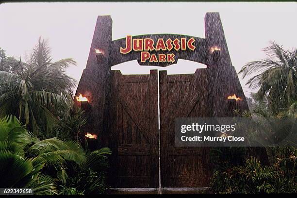 Scene from Jurassic Park