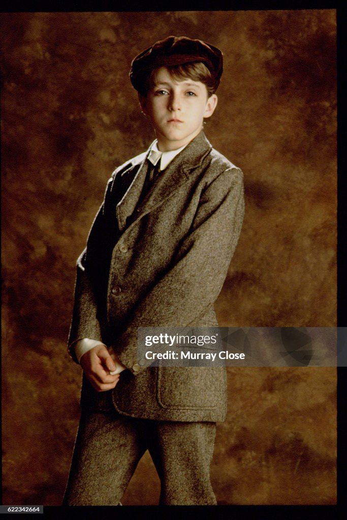 On the set of The Secret Garden