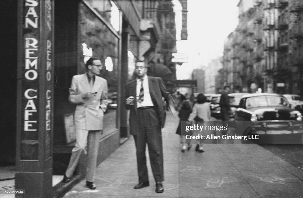 Writer William S. Burroughs and Poet Alan Ansen