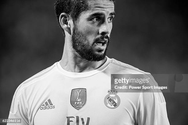 Isco of Real Madrid CF looks on during the match between FC Internazionale Milano and Real Madrid as part of the International Champions Cup 2015 at...