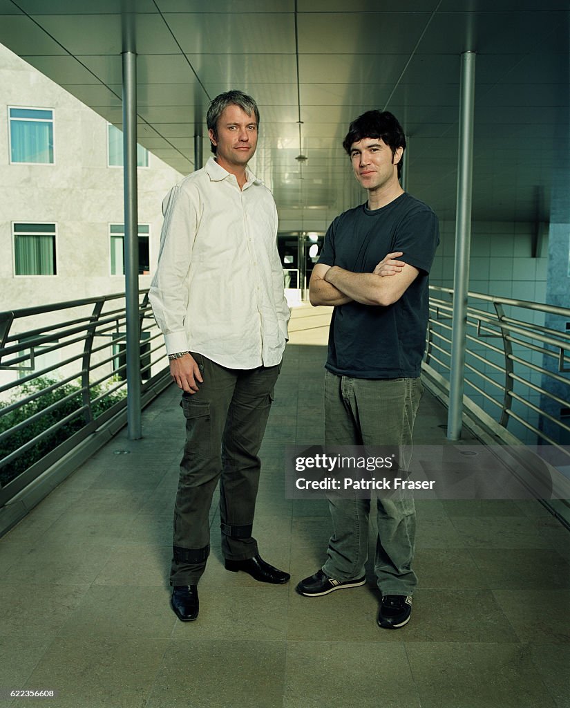Chris DeWolfe and Tom Anderson