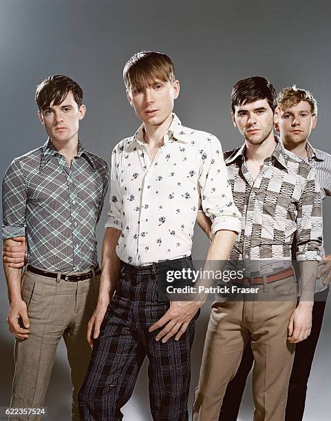 Nick McCarthy, Alex Kapranos, Paul Thomson, and Bob Hardy.