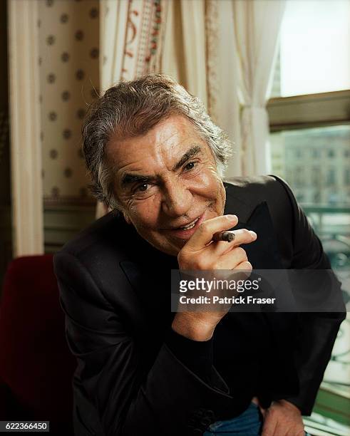 Fashion designer Roberto Cavalli photographed at The Ritz, Paris, France.