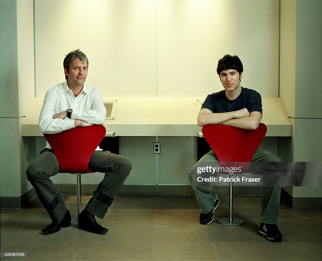 Chris DeWolfe and Tom Anderson