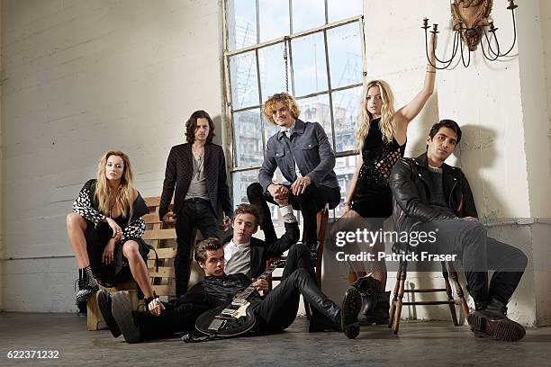 Sarah Dumont, Kyle Leatherberry, Julian De La Celle, Matthew Grathwol, Alexander Nifong, Francesca Eastwood and Tui Asau.