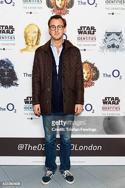 Francis Boulle and other famous faces attend an exclusive preiview of Star Wars Identities at The O2 Arena on November 11, 2016 in London, England....