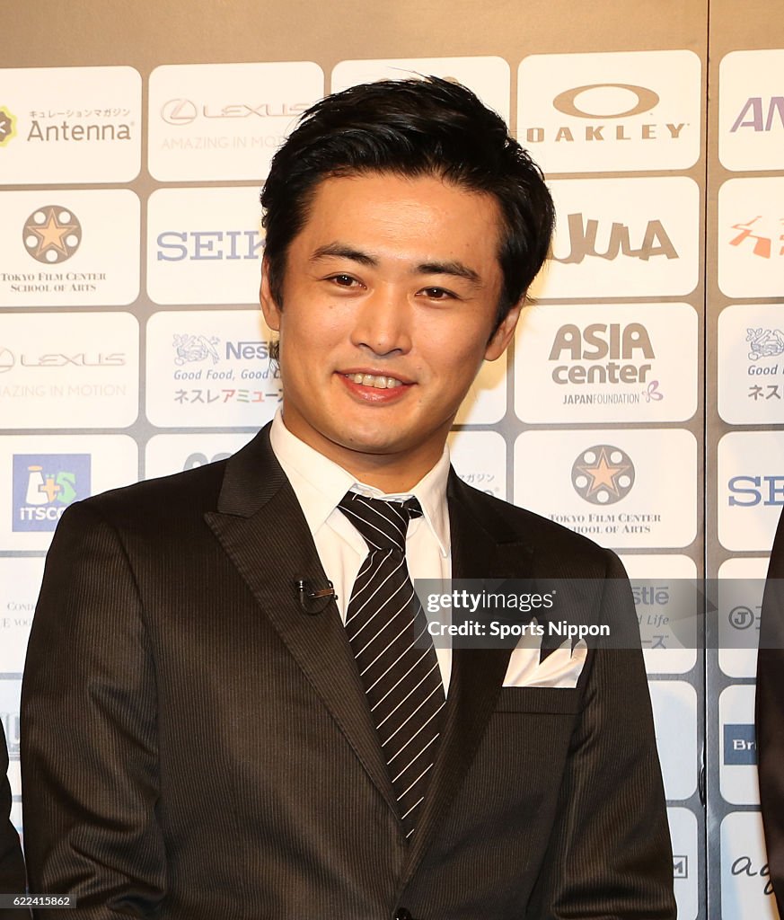 Gekidan Hitori Attends Awards Ceremony In Tokyo