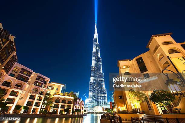 burj khalifa, dubai - majaiva stock-fotos und bilder