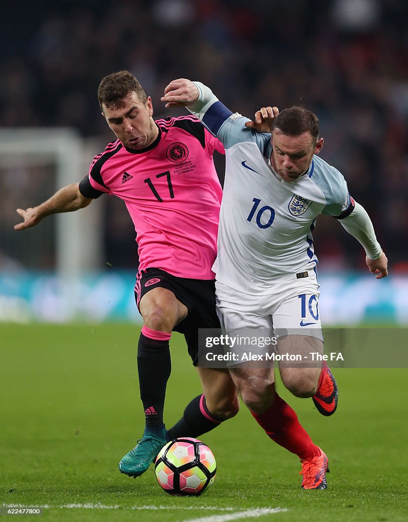 England v Scotland - FIFA 2018 World Cup Qualifier