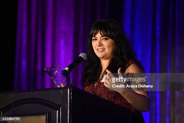 Izzy Arias attends the The TMA 2016 Heller Awards on November 10, 2016 in Beverly Hills, California.