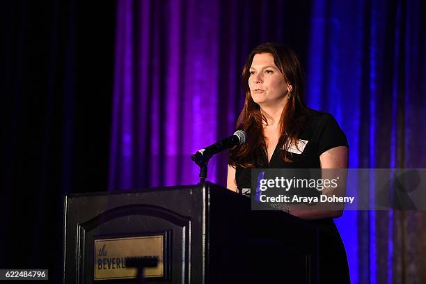 Natalie Lyon attends the The TMA 2016 Heller Awards on November 10, 2016 in Beverly Hills, California.
