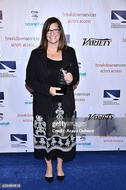 Dawn Osbrink attends the The TMA 2016 Heller Awards on November 10, 2016 in Beverly Hills, California.