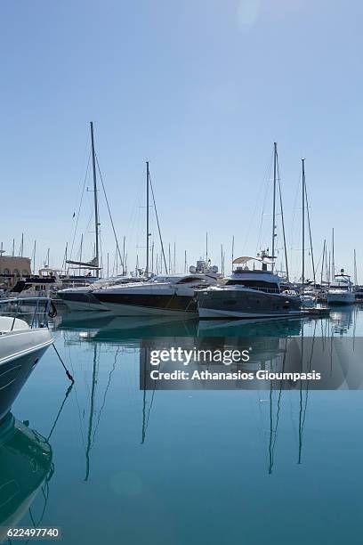 The Limassol Marina on November 04, 2016 in Limassol, Cyprus.
