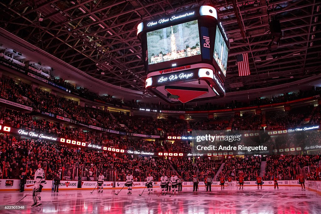 Los Angeles Kings v Ottawa Senators