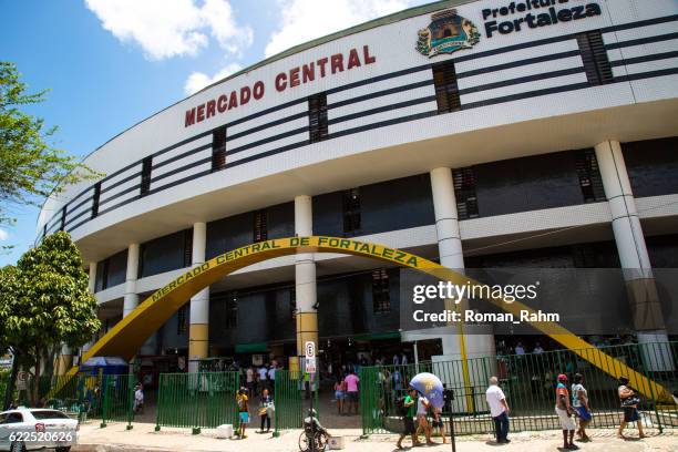 mercado central of fortaleza, ceará, brazil - fortaleza stock pictures, royalty-free photos & images