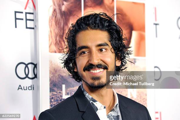 Actor Dev Patel attends the premiere of The Weinstein Company's 'Lion' at AFI Fest 2016, presented by Audi at TCL Chinese 6 Theatres on November 11,...