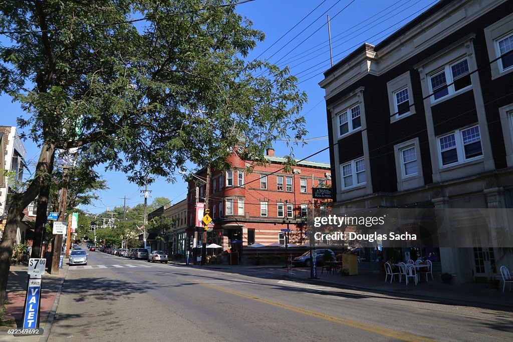 Old style Neighborhood, Little Italy, Cleveland, Ohio, USA