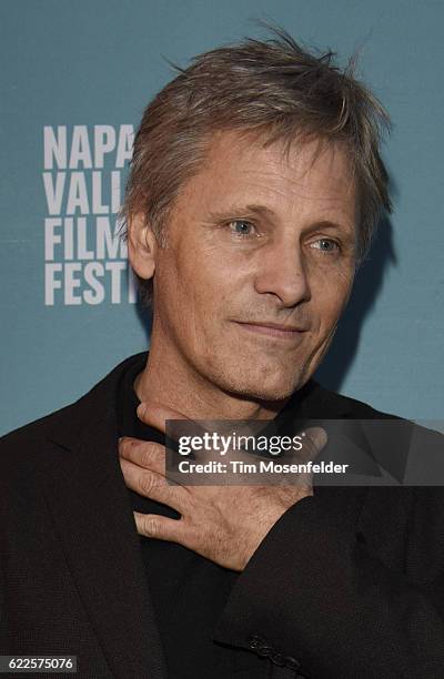 Viggo Mortensen attends the screening of "Captain Fantastic" during the Napa Valley Film Festival at the Uptown Theater on November 11, 2016 in Napa,...