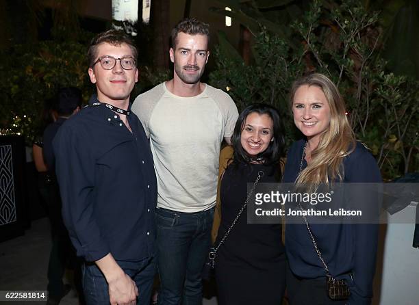 Guests attend The 20th Anniversary of 'Flirting With Disaster' at AFI Fest 2016, presented by Audi, at The Audi Sky Lounge on November 11, 2016 in...