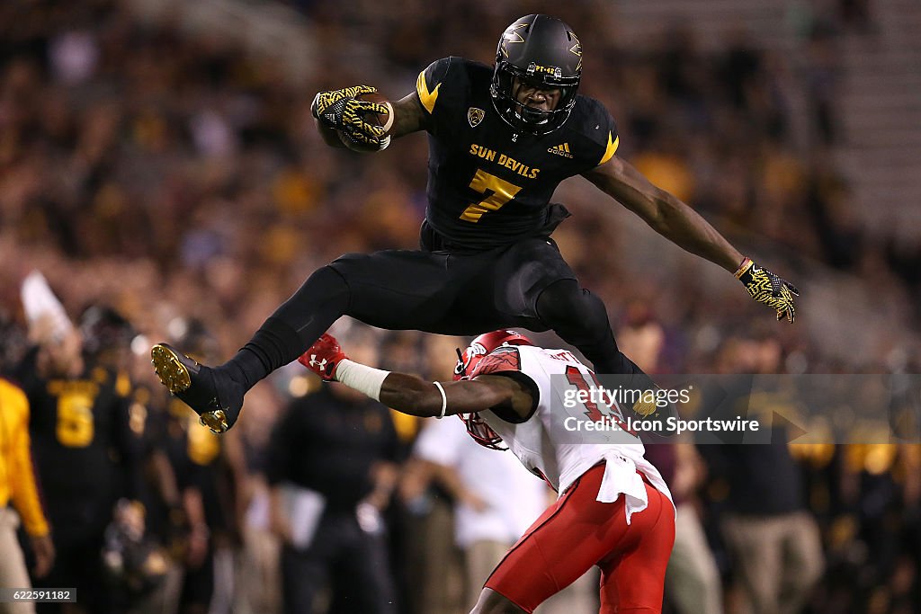 NCAA FOOTBALL: NOV 10 Utah at Arizona State