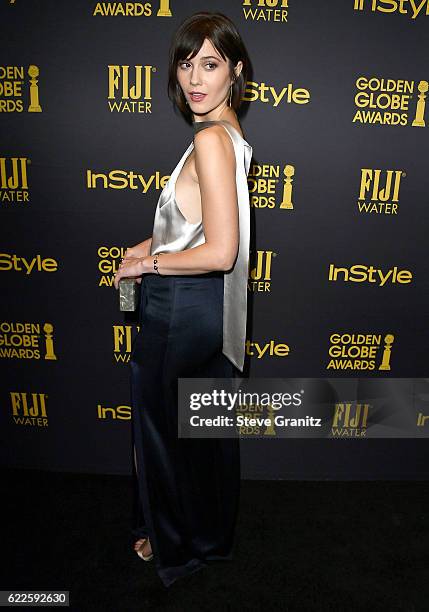 Mary Elizabeth Winstead arrives at the Hollywood Foreign Press Association And InStyle Celebrate The 2017 Golden Globe Award Season at Catch LA on...