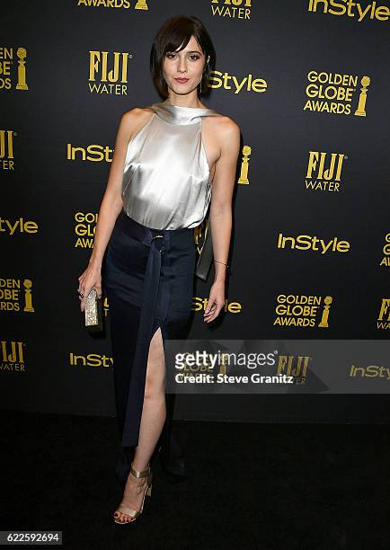 Mary Elizabeth Winstead arrives at the Hollywood Foreign Press Association And InStyle Celebrate The 2017 Golden Globe Award Season at Catch LA on...