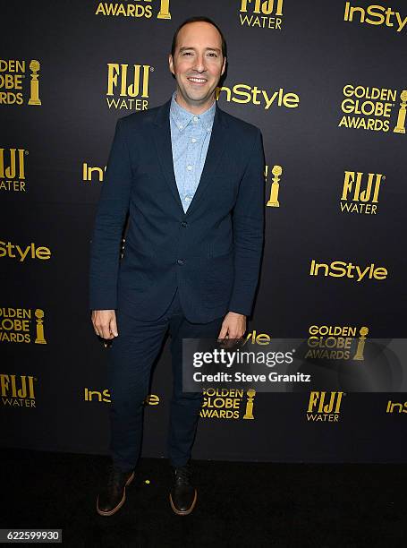 Tony Hale arrives at the Hollywood Foreign Press Association And InStyle Celebrate The 2017 Golden Globe Award Season at Catch LA on November 10,...