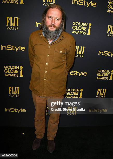 David Mackenzie arrives at the Hollywood Foreign Press Association And InStyle Celebrate The 2017 Golden Globe Award Season at Catch LA on November...