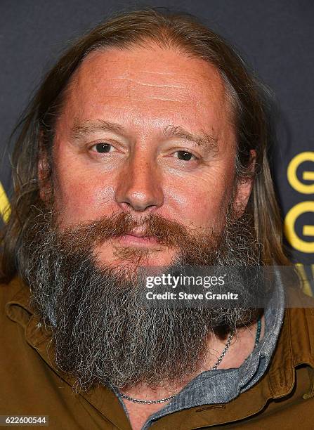 David Mackenzie arrives at the Hollywood Foreign Press Association And InStyle Celebrate The 2017 Golden Globe Award Season at Catch LA on November...