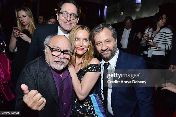 Danny DeVito, Tom Rothman, Leslie Mann and Judd Apatow attend the AFI FEST 2016 presented by Audi - Premiere Of Sony Pictures Classics' "The...