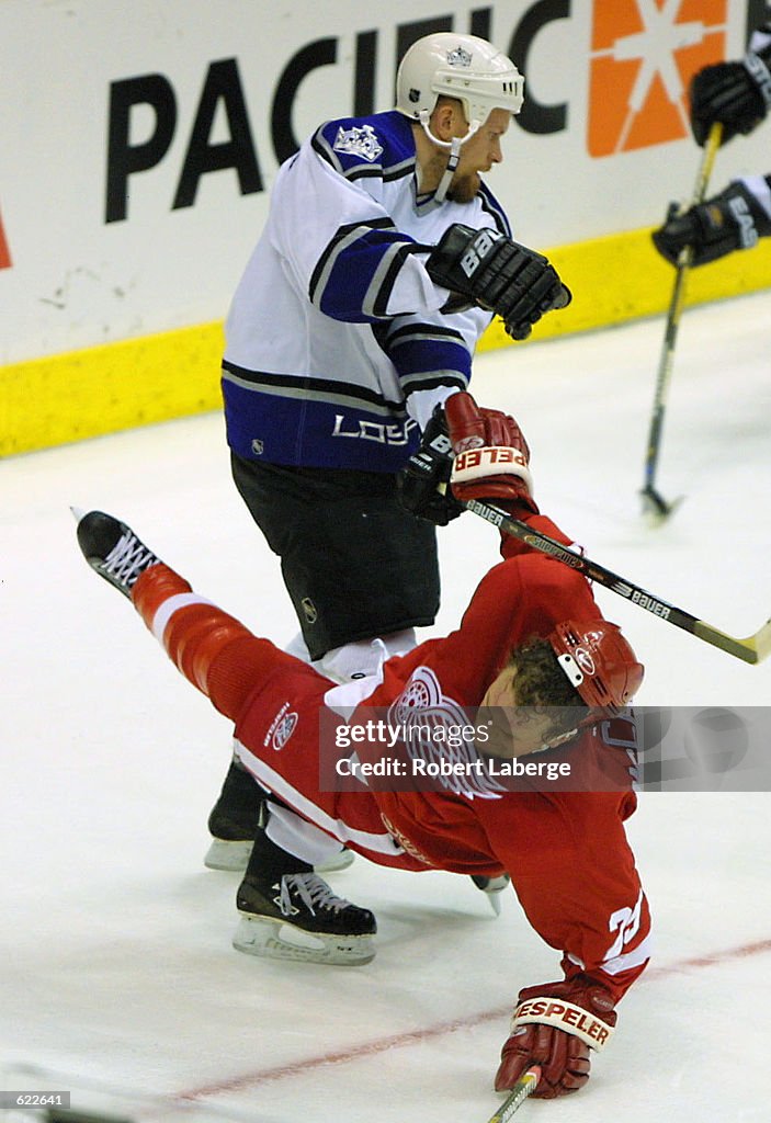 Red Wings v Kings X McCarty