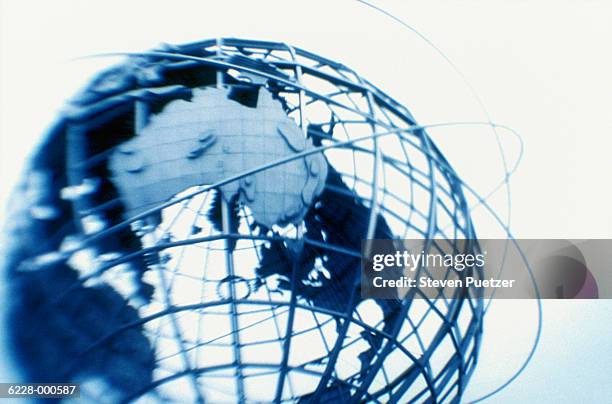 unisphere - queens globe stock pictures, royalty-free photos & images