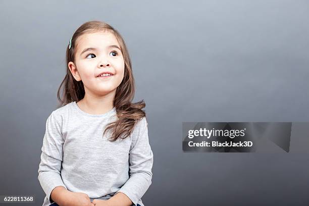 funny small girl - cute baby girl stock pictures, royalty-free photos & images