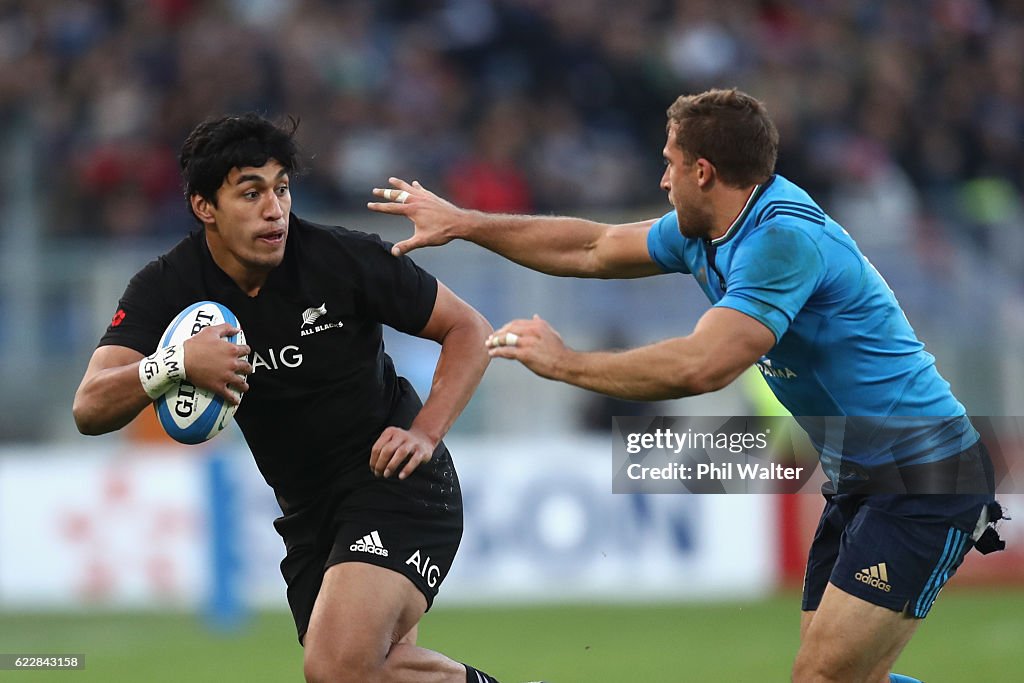 Italy v New Zealand - International Match