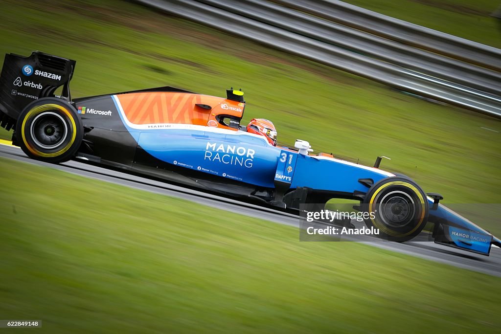Brazil F1 Grand Prix in Sao Paulo